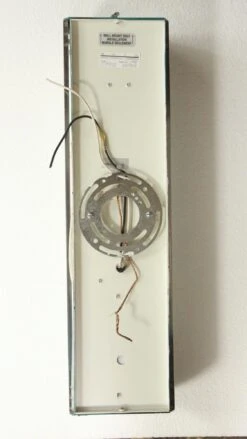 Streamline Mid Century Glass & Nickel Wall Sconce 14 Streamline Mid Century Glass & Nickel Wall Sconce -OGT Sale Store p263900 06