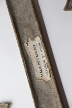 Vintage Small 7.75 In. XYZ Brass Letter Set 13 Vintage Small 7.75 In. XYZ Brass Letter Set -OGT Sale Store p263960 06