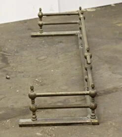Antique Federal 4 Foot Brass Fireplace Fender 12 Antique Federal 4 Foot Brass Fireplace Fender -OGT Sale Store p263999 05