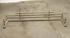 Antique Federal 4 Foot Brass Fireplace Fender 13 Antique Federal 4 Foot Brass Fireplace Fender -OGT Sale Store p263999 06