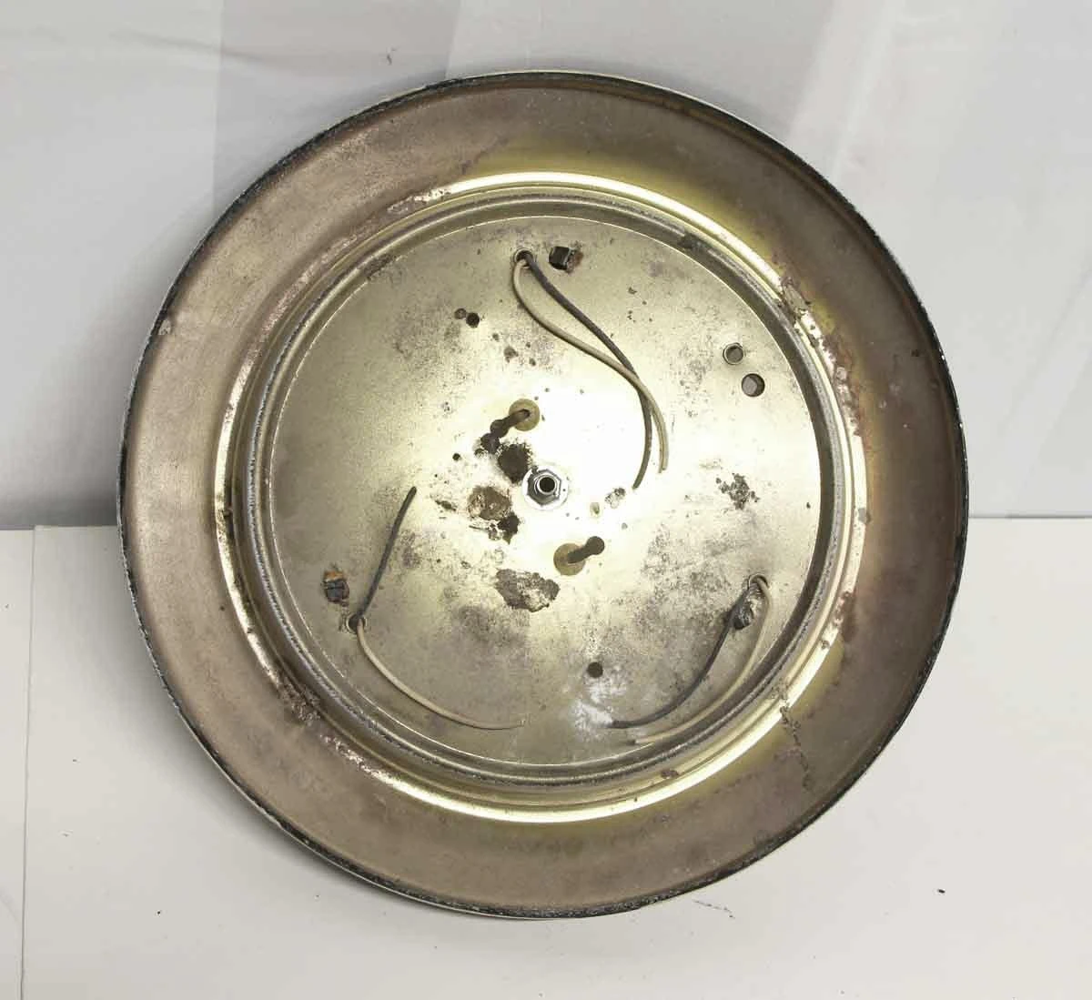 Modern Steel & Glass 15.75 In. Flush Mount Light Fixture 8 Modern Steel & Glass 15.75 In. Flush Mount Light Fixture - Image 6