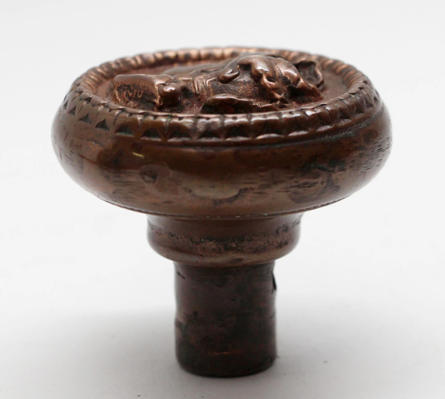 Knight With Plumed Helmet Figural Doorknob By Russell & Erwin 6 Knight With Plumed Helmet Figural Doorknob By Russell & Erwin - Image 4