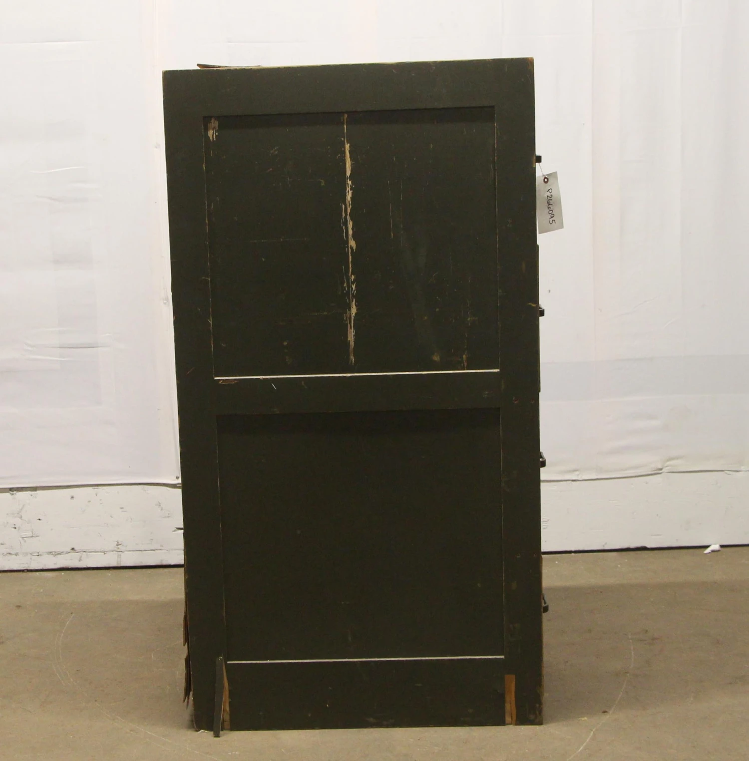 Vintage 4 Drawer Wooden Green File Cabinet 9 Vintage 4 Drawer Wooden Green File Cabinet - Image 7