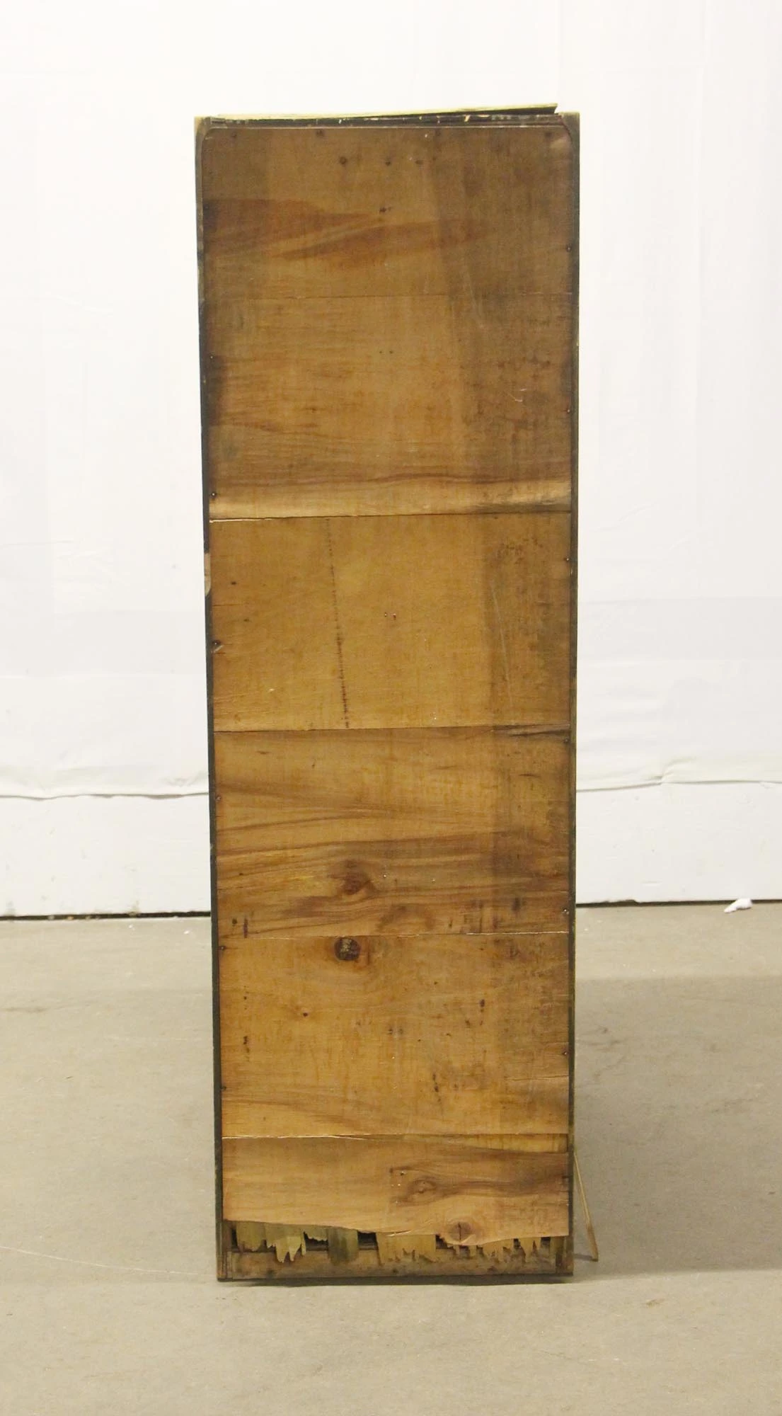 Vintage 4 Drawer Wooden Green File Cabinet 10 Vintage 4 Drawer Wooden Green File Cabinet - Image 8