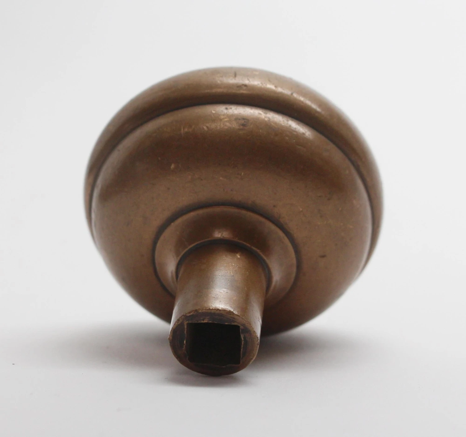 Antique Lockwood Brass Salona Entry Door Knob 6 Antique Lockwood Brass Salona Entry Door Knob - Image 4
