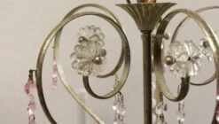 1950s Petite French Chandelier Silver Plate 12 1950s Petite French Chandelier Silver Plate -OGT Sale Store p266958 04