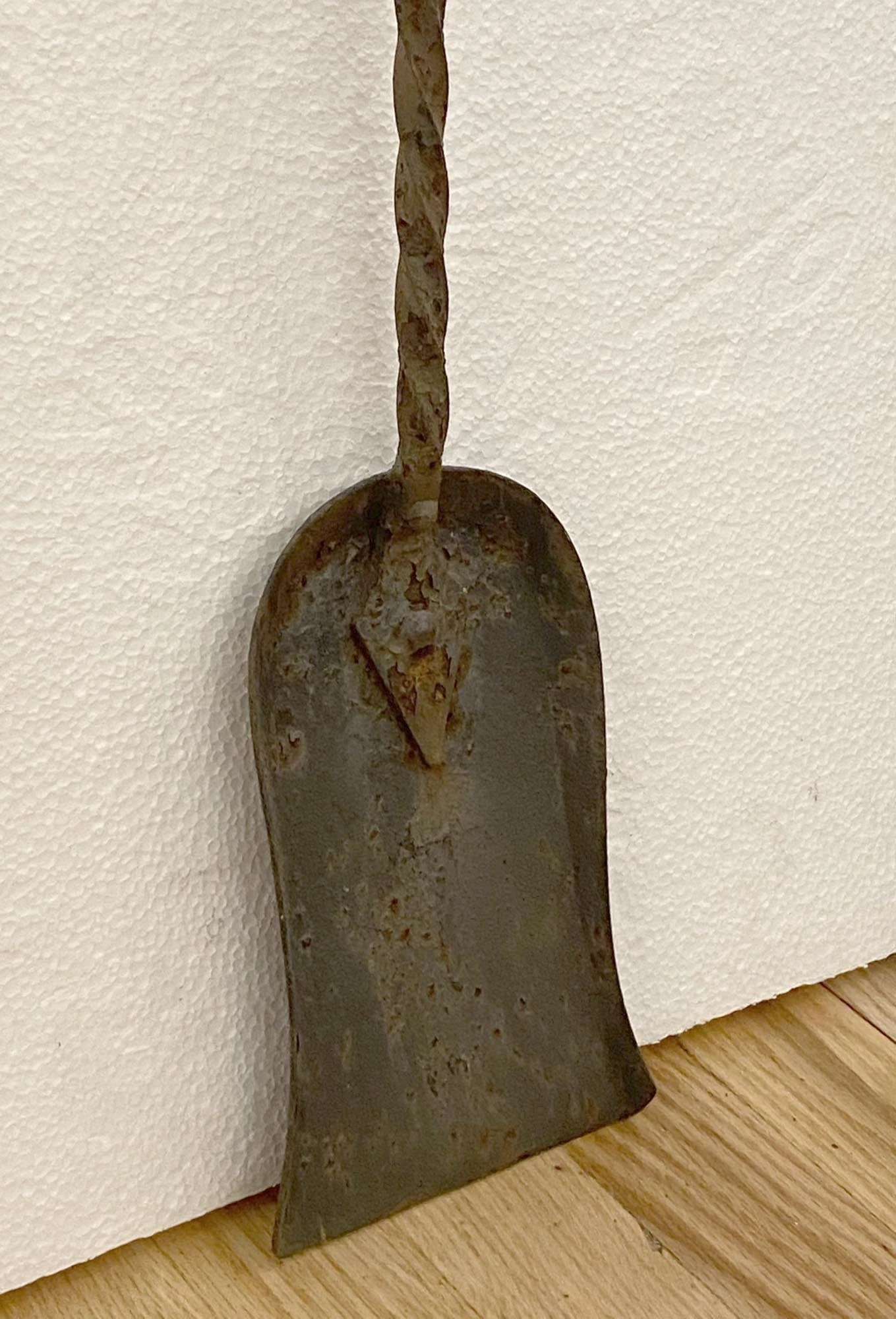 Antique Wrought Iron Fire Place Tool Set 10 Antique Wrought Iron Fire Place Tool Set - Image 8