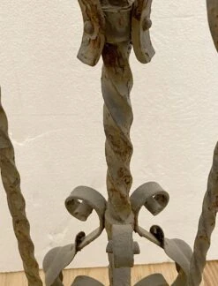 Antique Wrought Iron Fire Place Tool Set 25 Antique Wrought Iron Fire Place Tool Set -OGT Sale Store p267217 12