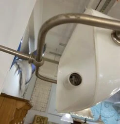 Vintage Nickel Plated White Milk Glass Banker Wall Lamp Sconce 18 Vintage Nickel Plated White Milk Glass Banker Wall Lamp Sconce -OGT Sale Store p267513 07