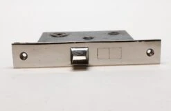 Vintage Cast Iron & Chrome Communicating Door Mortise Lock 11 Vintage Cast Iron & Chrome Communicating Door Mortise Lock -OGT Sale Store p267579 04