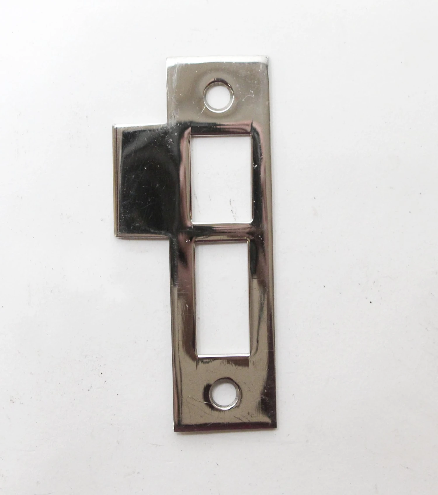 Vintage Cast Iron & Chrome Communicating Door Mortise Lock 8 Vintage Cast Iron & Chrome Communicating Door Mortise Lock - Image 6