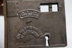 Antique Gilbert Lock Co. Brass & Cast Iron Passage Mortise Door Lock 13 Antique Gilbert Lock Co. Brass & Cast Iron Passage Mortise Door Lock -OGT Sale Store p267589 06