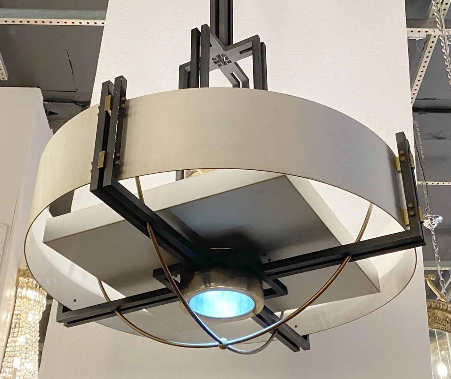 Union Theological Seminary Mid Century Modern Jetson Pendant Light 6 Union Theological Seminary Mid Century Modern Jetson Pendant Light - Image 4