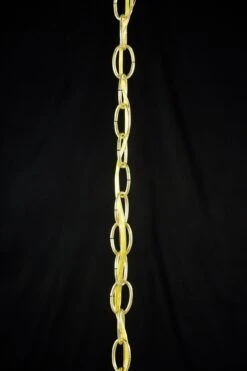 Victorian 8 Arm Crystal Candlestick Gilded Brass Chandelier -OGT Sale Store p268025 09