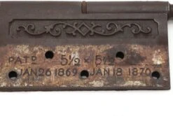 Antique Victorian 5.5 X 5.5 Cast Iron Lift Off Door Hinge 10 Antique Victorian 5.5 X 5.5 Cast Iron Lift Off Door Hinge -OGT Sale Store p270283 04