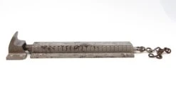 Antique Aesthetic Silver Painted Cast Iron Surface Door Bolt Lock 10 Antique Aesthetic Silver Painted Cast Iron Surface Door Bolt Lock -OGT Sale Store p270302 04