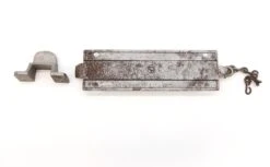 Antique Aesthetic Silver Painted Cast Iron Surface Door Bolt Lock 11 Antique Aesthetic Silver Painted Cast Iron Surface Door Bolt Lock -OGT Sale Store p270302 05