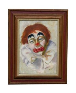 Clown Oil Painting