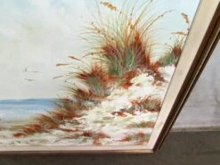 Thomas Pell Framed Canvas Beach Oil Painting 12 Thomas Pell Framed Canvas Beach Oil Painting -OGT Sale Store paintings for sale m217850