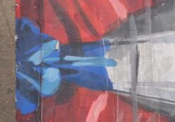 Vintage Red White & Blue Swags Oil Painting 8.3 Ft. X 2.5 Ft. 11 Vintage Red White & Blue Swags Oil Painting 8.3 Ft. X 2.5 Ft. -OGT Sale Store paintings for sale q274373