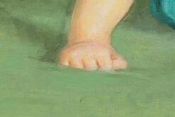 1970s Signed Oil Portrait Painting Of A Baby On Canvas 12 1970s Signed Oil Portrait Painting Of A Baby On Canvas -OGT Sale Store paintings for sale q275308