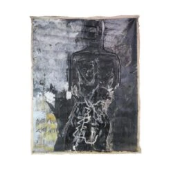 Original Oil & Acrylic Abstract Figural Canvas Painting