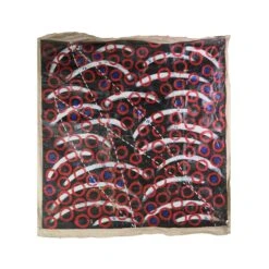 Oversized Abstract Arches & Lines Acrylic Painting