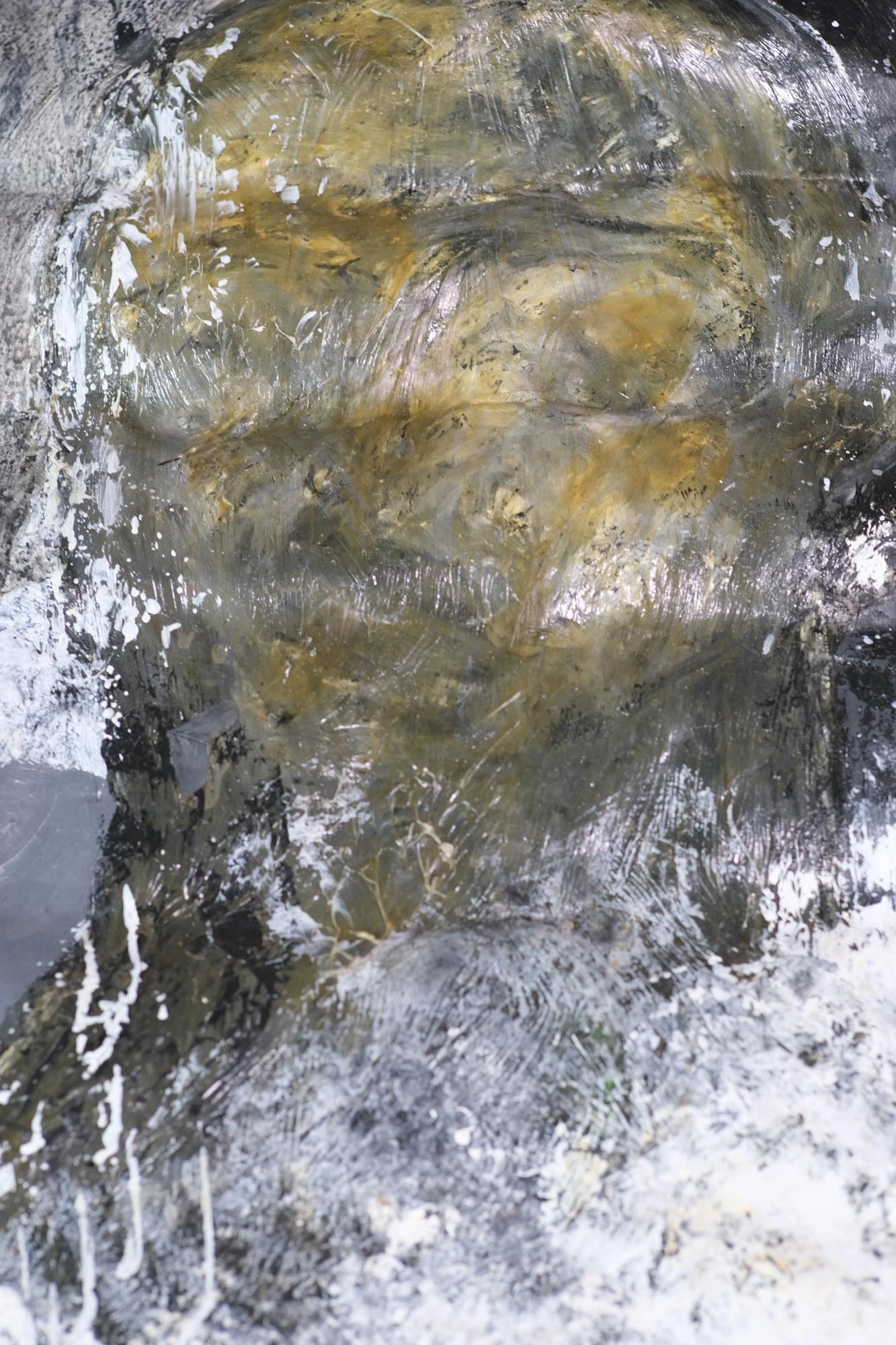 Large Original Oil & Acrylic Abstract Canvas Painting 4 Large Original Oil & Acrylic Abstract Canvas Painting - Image 2