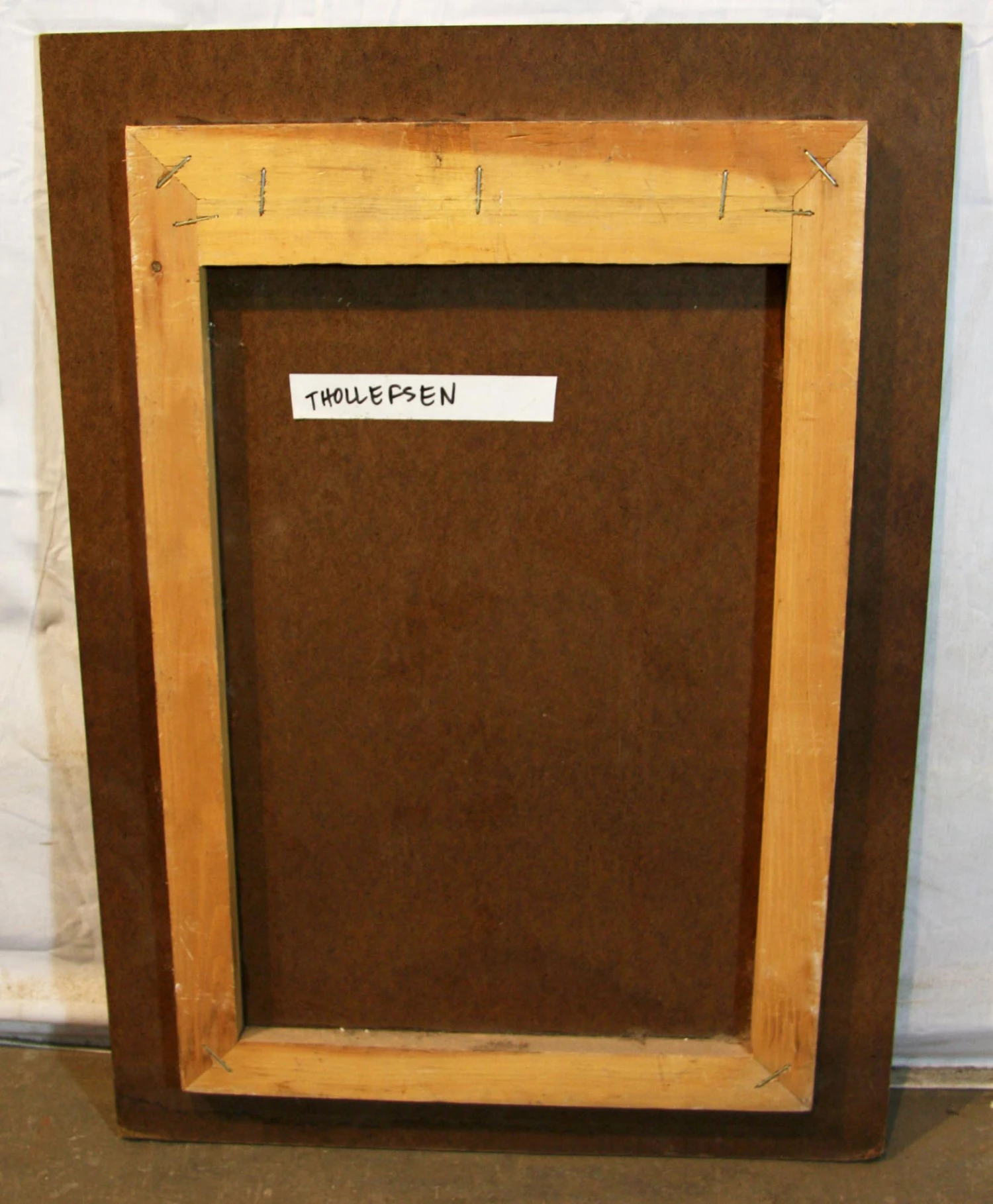 Antique French Corsair Wood Mounted Photograph 5 Antique French Corsair Wood Mounted Photograph - Image 3