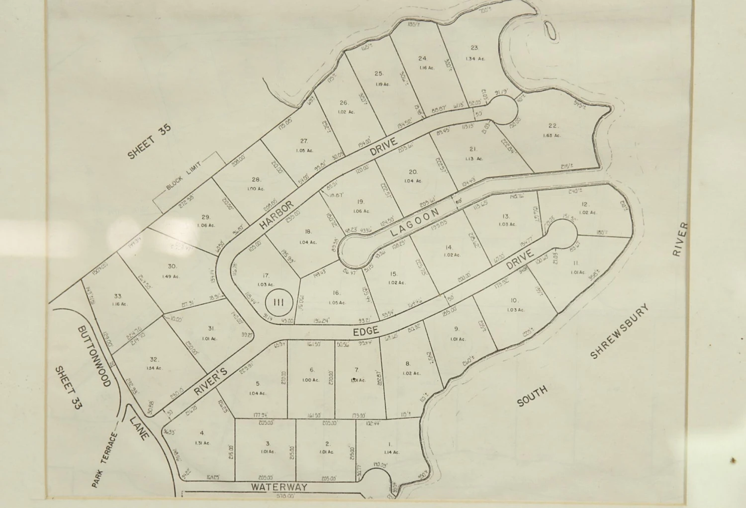 Framed & Matted Photo Of Rumson NJ 5 Framed & Matted Photo Of Rumson NJ - Image 3