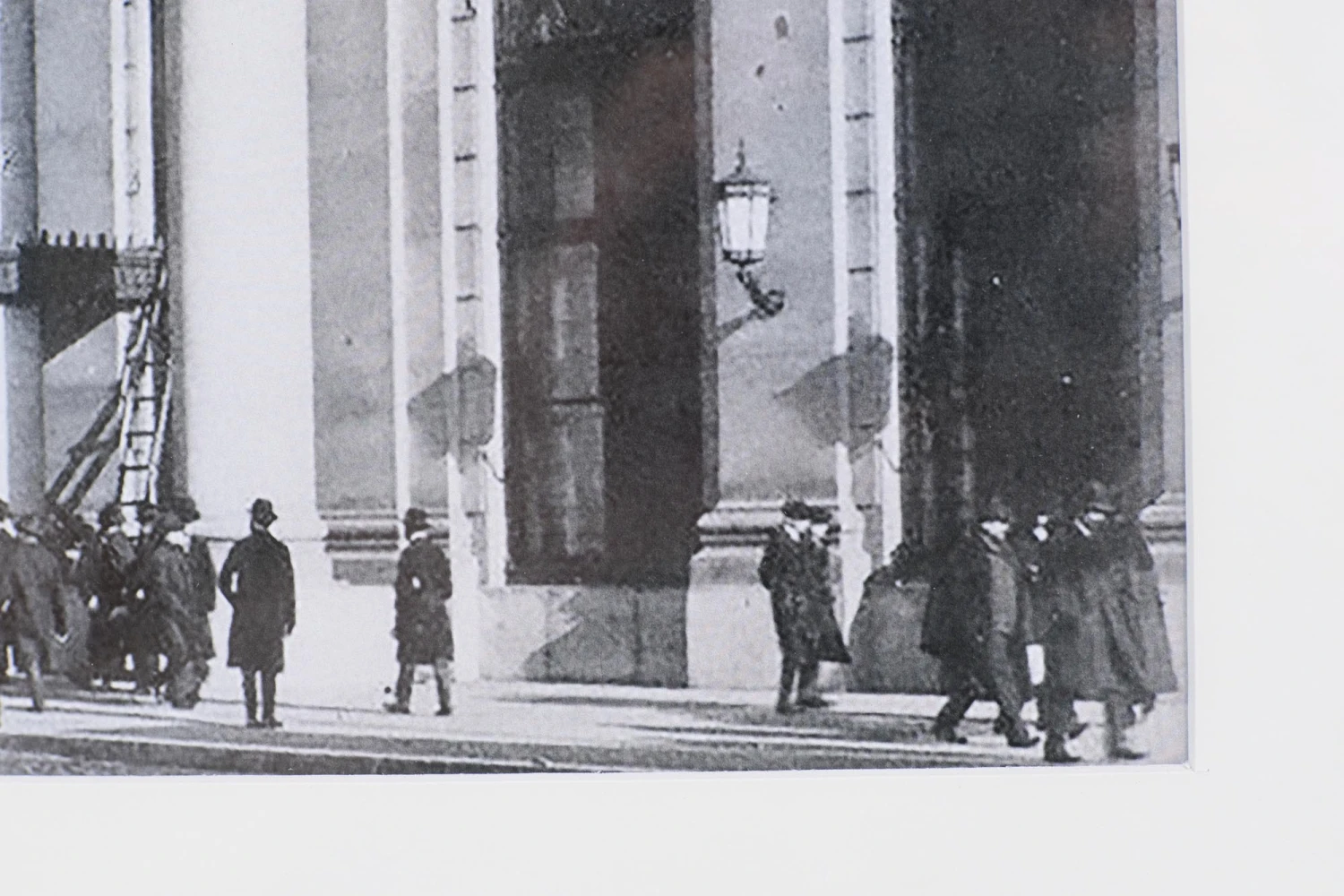 Framed & Matted Black & White Photo Of The Hotel Pennsylvania Edifice 5 Framed & Matted Black & White Photo Of The Hotel Pennsylvania Edifice - Image 3