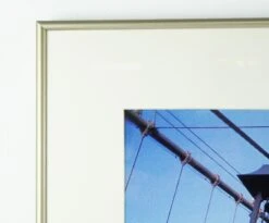 Wall Mount Matted Metal Framed The Brooklyn Bridge Photograph 10 Wall Mount Matted Metal Framed The Brooklyn Bridge Photograph -OGT Sale Store photographs for sale q281913