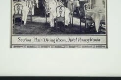 Hotel Pennsylvania Framed Matted The Main Dining Room Photograph 12 Hotel Pennsylvania Framed Matted The Main Dining Room Photograph -OGT Sale Store photographs for sale q281941