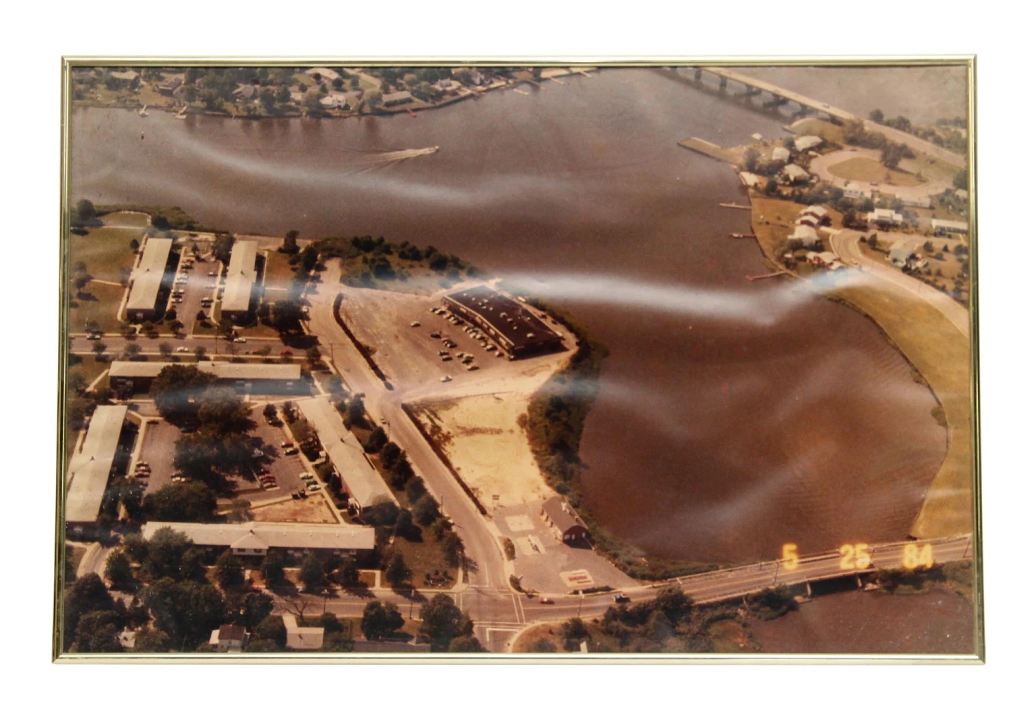 Framed Aerial Photo 3 Framed Aerial Photo