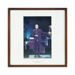 Framed Matted Photo Of Sting At Radio City Music Hall Oct 4, 1999