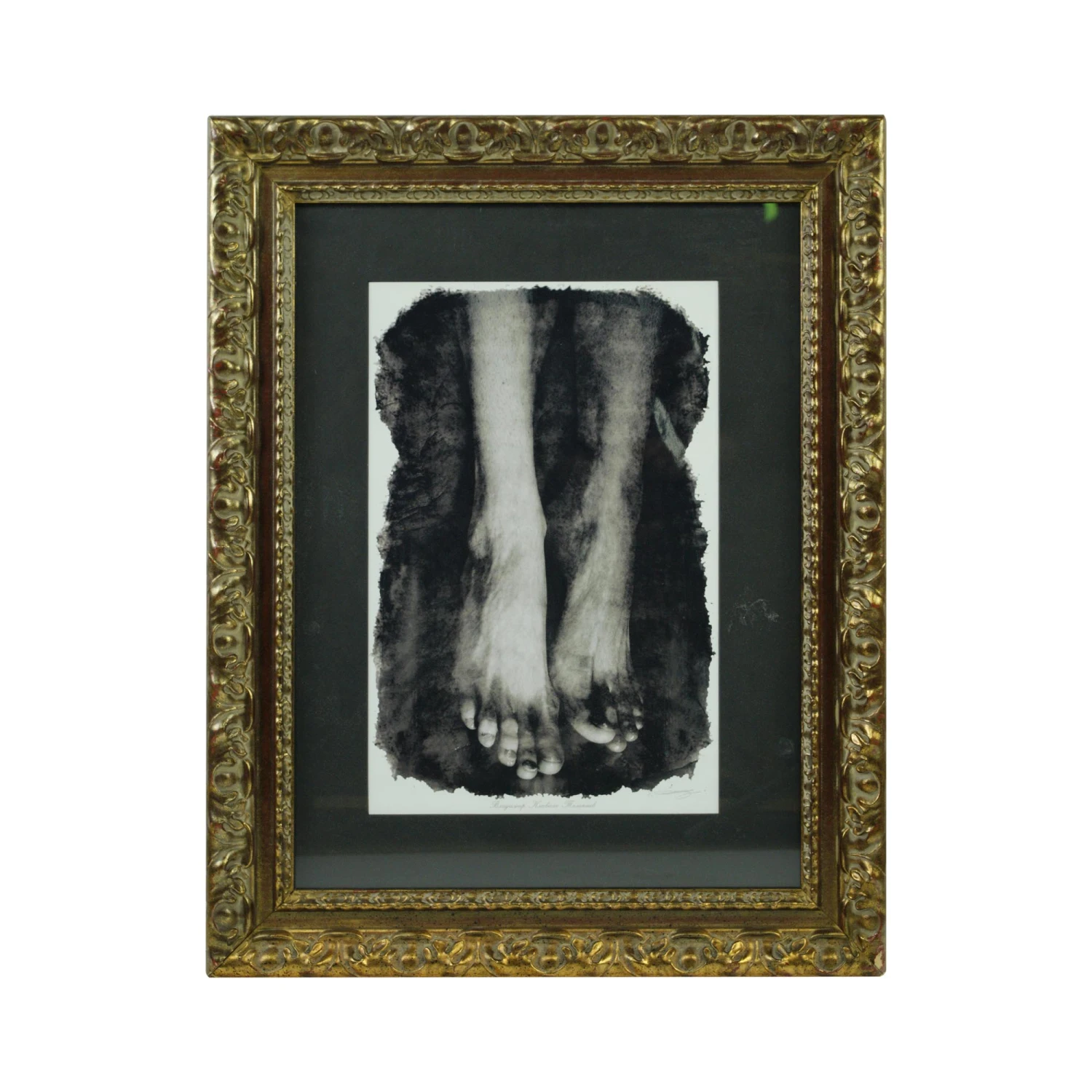 Framed Photograph Of Feet Signed By Vladimir Clavijo Russian Photographer 3 Framed Photograph Of Feet Signed By Vladimir Clavijo Russian Photographer