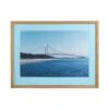 Framed Photograph Of The Verrazano Bridge With Blue Matte 1 Framed Photograph Of The Verrazano Bridge With Blue Matte -OGT Sale Store photographs framed photograph of the verrazano bridge with blue matte q279020