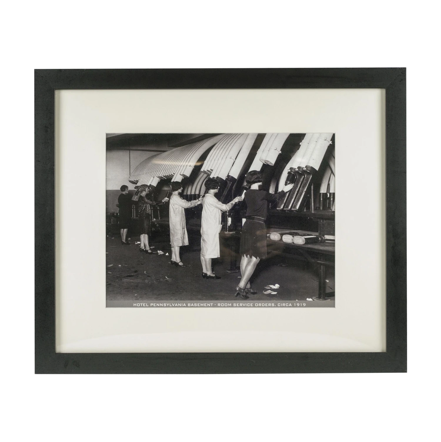 The Hotel Pennsylvania 1919 Room Service Workers Photograph 3 The Hotel Pennsylvania 1919 Room Service Workers Photograph