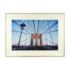 Wall Mount Matted Metal Framed The Brooklyn Bridge Photograph 1 Wall Mount Matted Metal Framed The Brooklyn Bridge Photograph -OGT Sale Store photographs wall mount matted metal framed the brooklyn bridge photograph q281913