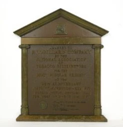 1956 Brass 24th Anniversary NATD Convention Exhibit Award