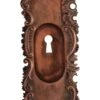 Antique Bronze Art Nouveau Pocket Door Pull Plate 1 Antique Bronze Art Nouveau Pocket Door Pull Plate -OGT Sale Store pocket door hardware antique bronze art nouveau pocket door pull plate n257807