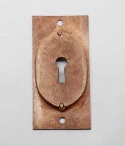 Antique Aesthetic Bronze Pocket Door Plate With Keyhole 7 Antique Aesthetic Bronze Pocket Door Plate With Keyhole -OGT Sale Store pocket door hardware for sale p266022