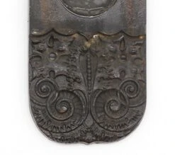 Antique 9.625 In. Brass Recessed Pocket Door Pull 8 Antique 9.625 In. Brass Recessed Pocket Door Pull -OGT Sale Store pocket door hardware for sale q286399