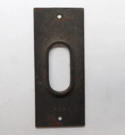 Steel Pocket Door Plate With Japan Finish 6 Steel Pocket Door Plate With Japan Finish -OGT Sale Store pocket door hardware n232070
