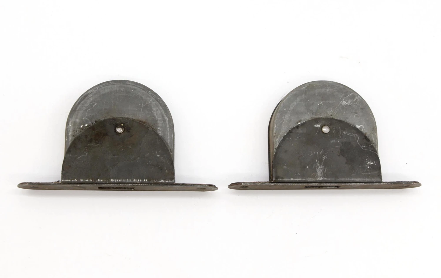 Pair Of Antique 6 In. Steel Pocket Door Wheels 4 Pair Of Antique 6 In. Steel Pocket Door Wheels - Image 2