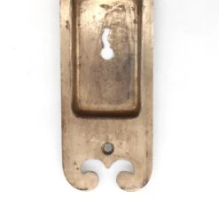 Vintage 7.75 In. Brushed Brass Steel Pocket Door Plate -OGT Sale Store pocket door hardware q287154