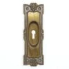 Vintage Traditional 7.25 In. Pressed Brass Recessed Pocket Door Pull 1 Vintage Traditional 7.25 In. Pressed Brass Recessed Pocket Door Pull -OGT Sale Store pocket door hardware vintage traditional 725 in pressed brass recessed pocket door pull q284679