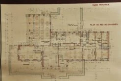 Vintage French Architect’s Blueprint Poster 8 Vintage French Architect’s Blueprint Poster -OGT Sale Store posters for sale 17bel09892