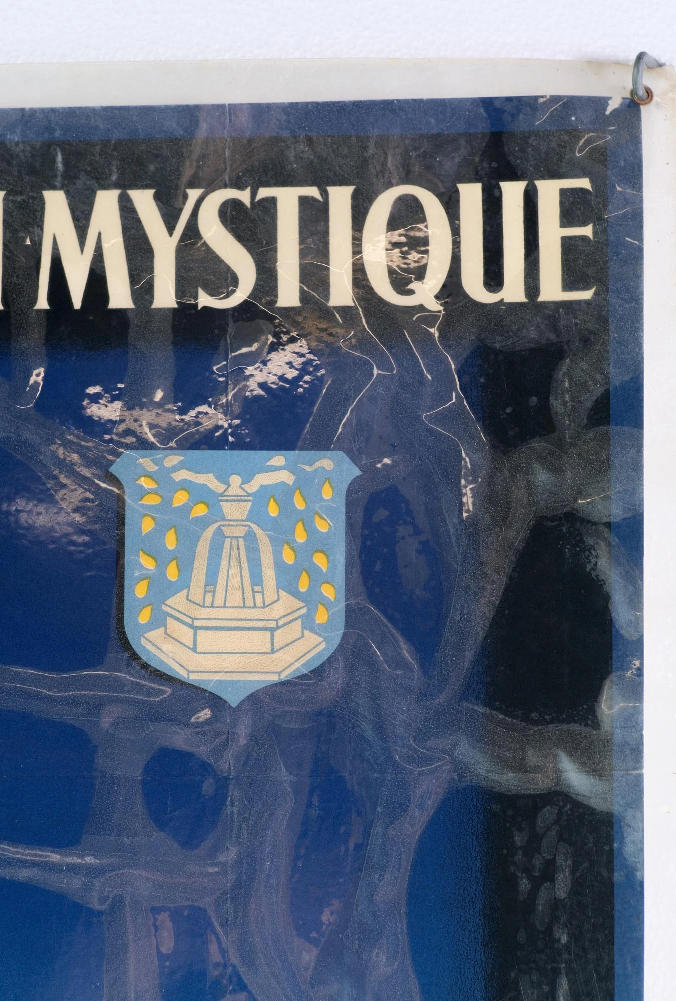 French 1949 Belgian National Railway Company Poster 5 French 1949 Belgian National Railway Company Poster - Image 3