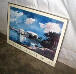 Vintage National Gallery Of Art Monet Exhibit Poster 8 Vintage National Gallery Of Art Monet Exhibit Poster -OGT Sale Store posters for sale l211971